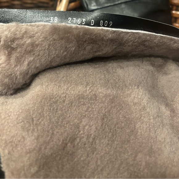 Gino Rossi  Black Leather Riding  Boots fully lined with Sherpa. - Picture 2 of 14